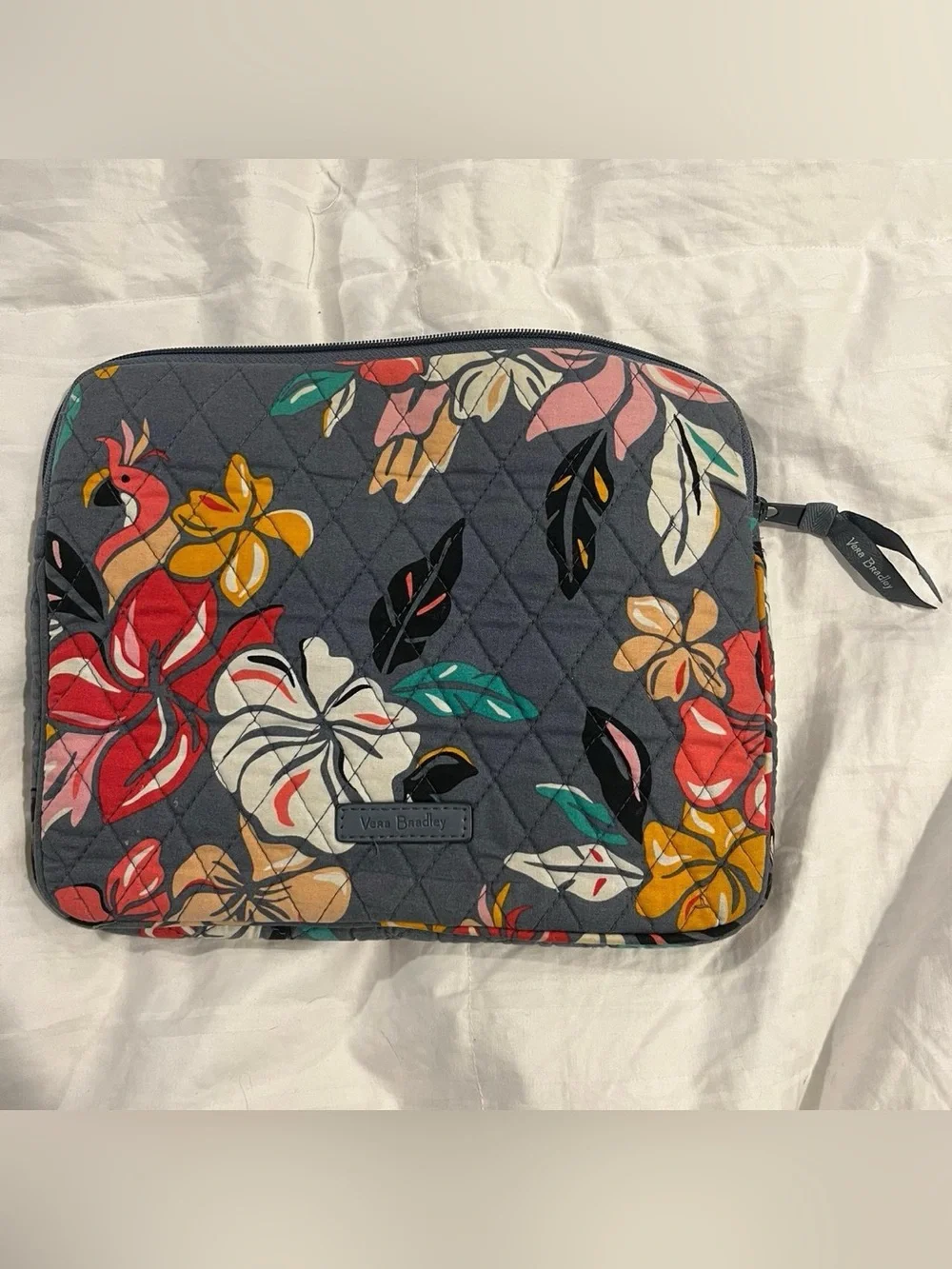 Vera Bradley Floral Quilted Pouch/Electronic Holder